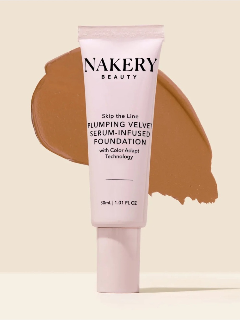 Nakery Coverage Plumping Velvet Serum-Infused Foundation